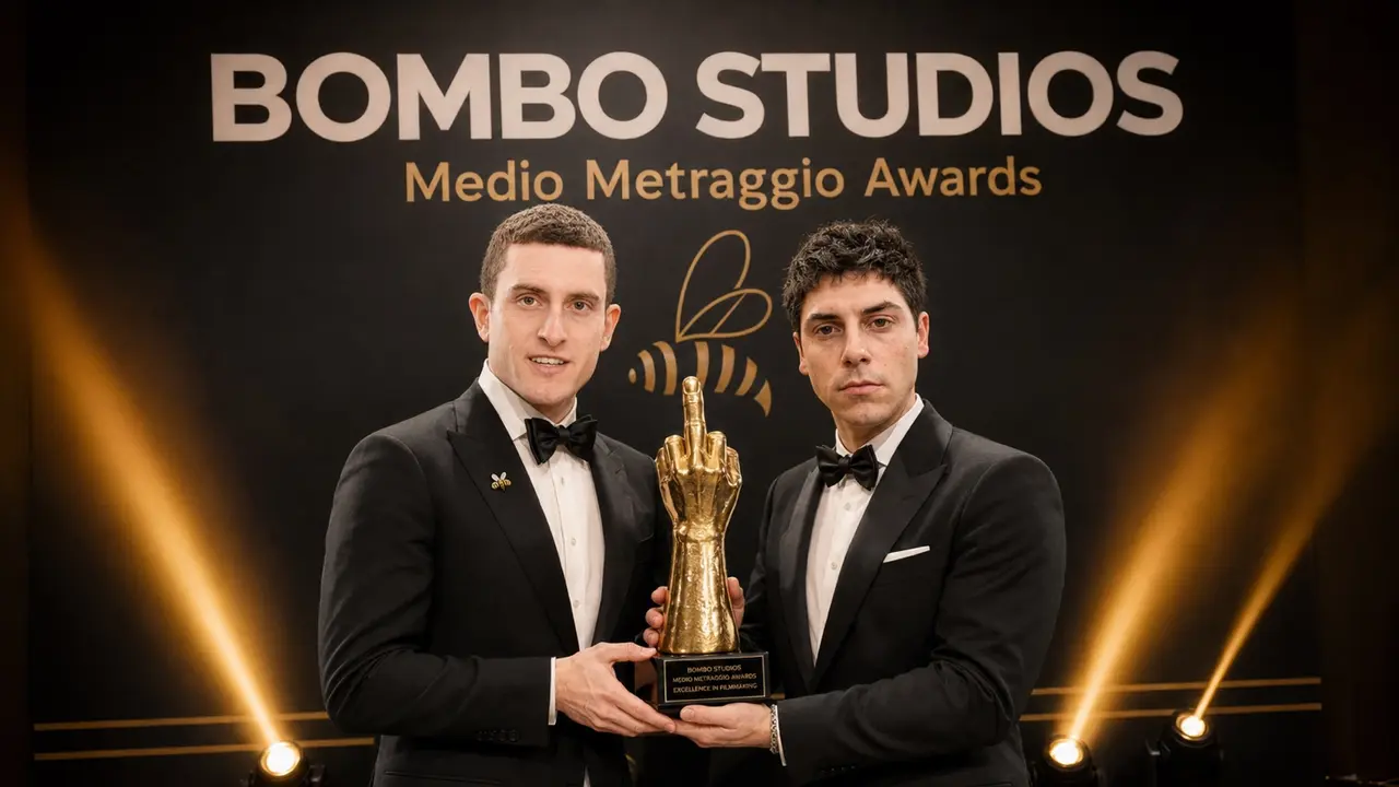 Immagine promozionale Bombo Studios: Daniele Bagolin, noto come Bagolean, vincitore del Bombo Middle Cut Award